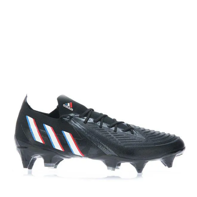 adidas Mens Predator Edge.1 Low SG Football Boots in Black