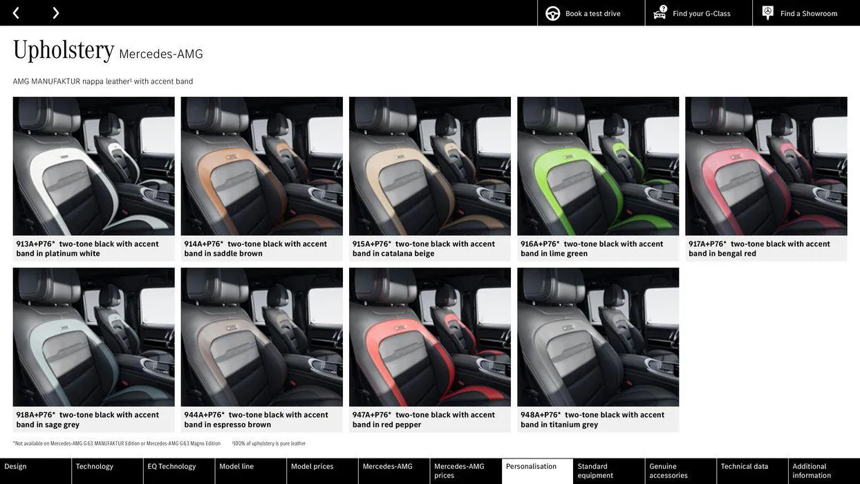 Mercedes Benz New G-Class from 10 August to 10 August 2025 - Catalogue Page 50