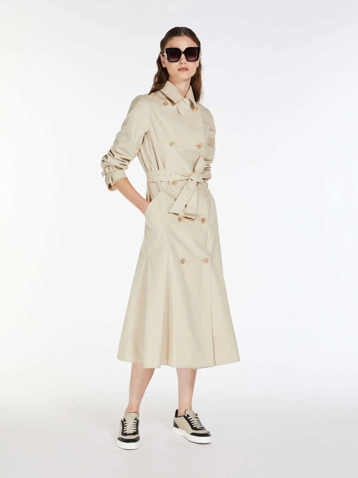 Light cotton duster coat