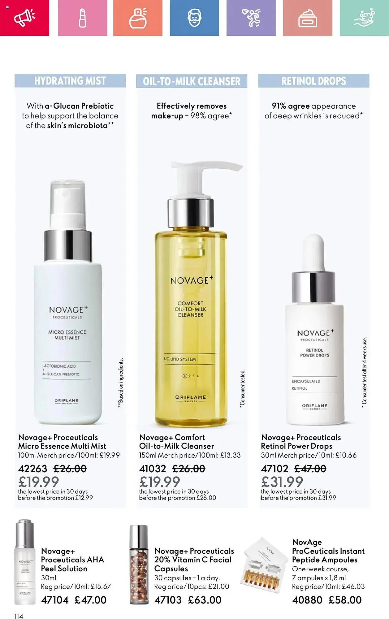 Oriflame leaflet from 31 July to 20 August 2025 - Catalogue Page 114