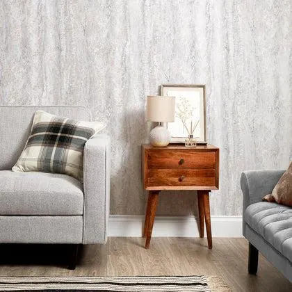 Sirrus Metallic Marble Wallpaper in Taupe