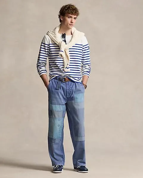 Burroughs Relaxed Fit Distressed Trouser