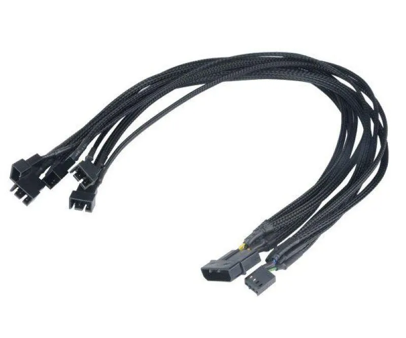 Akasa Cable to Support 5 PWM fans from a single motherboard header