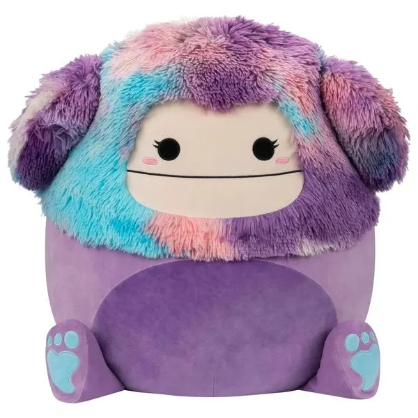 Squishmallows 50cm Eden the Purple Bigfoot Soft Toy