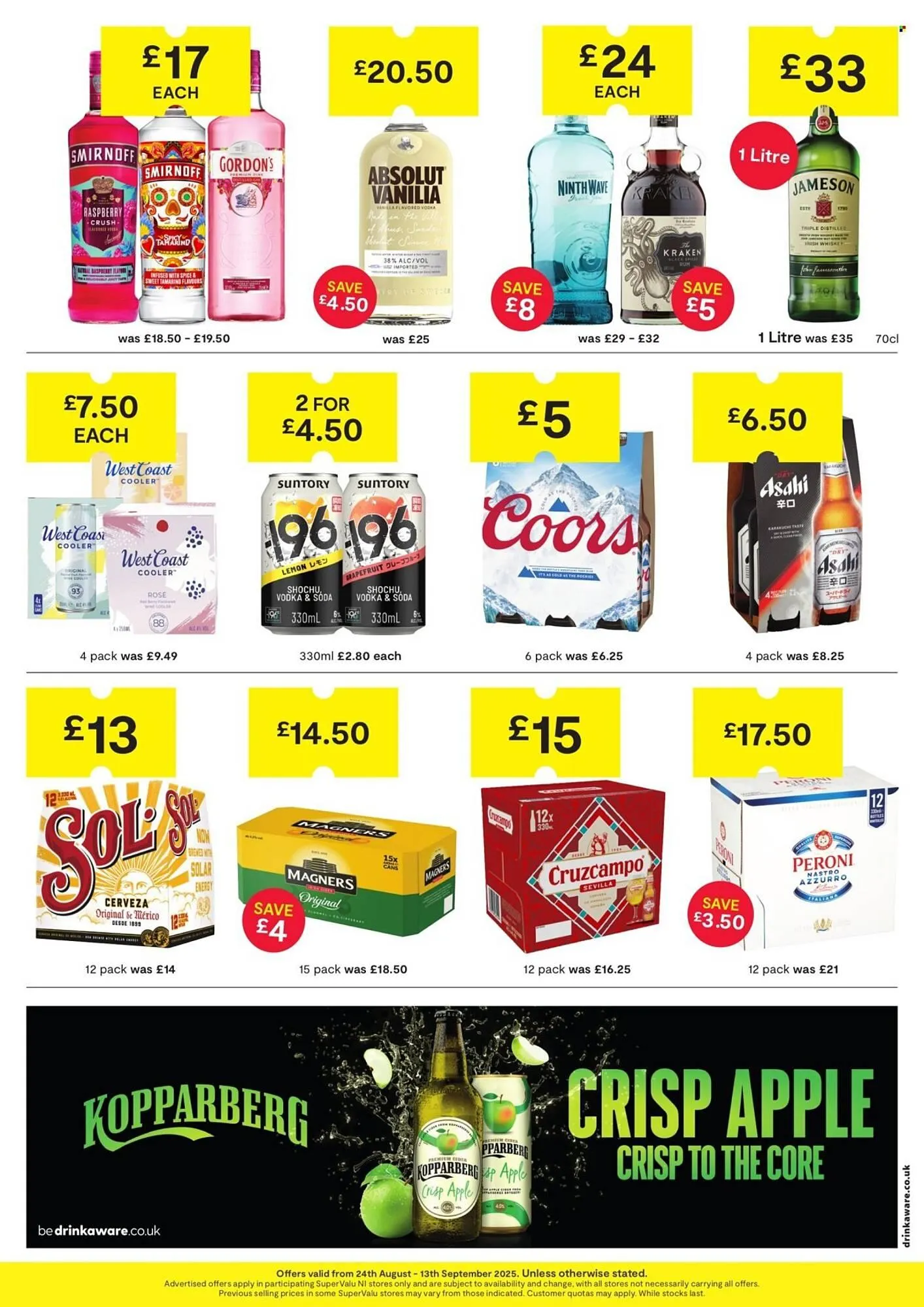 SuperValu leaflet from 24 August to 13 September 2025 - Catalogue Page 21