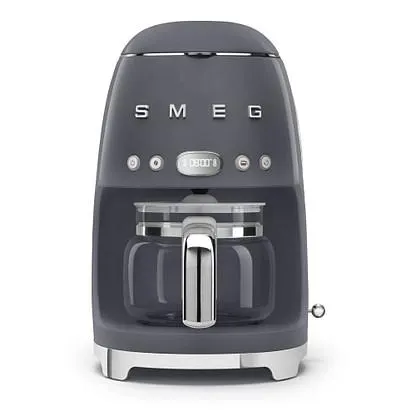 Smeg DCF02GRUK Freestanding Retro Drip Filter Coffee Machine – SLATE GREY