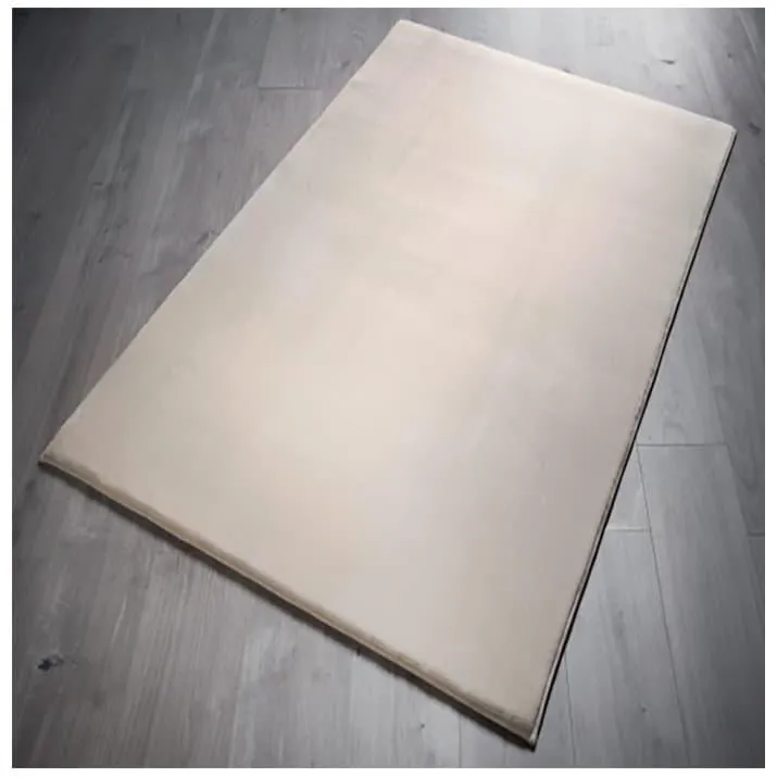Micro Plush Rug 110 x 160cm - Cream