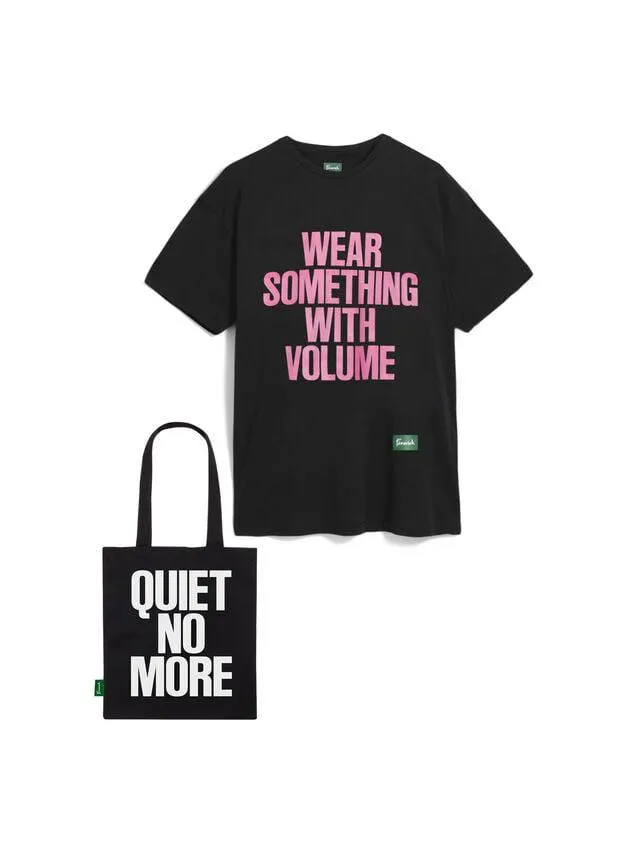 Wear Something With Volume Unisex T-Shirt & Tote