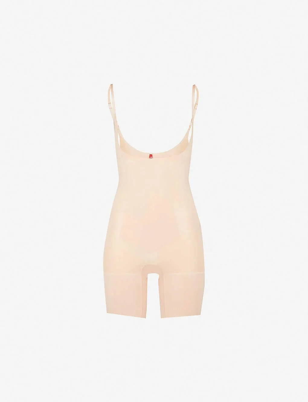 Oncore open-bust stretch-jersey body