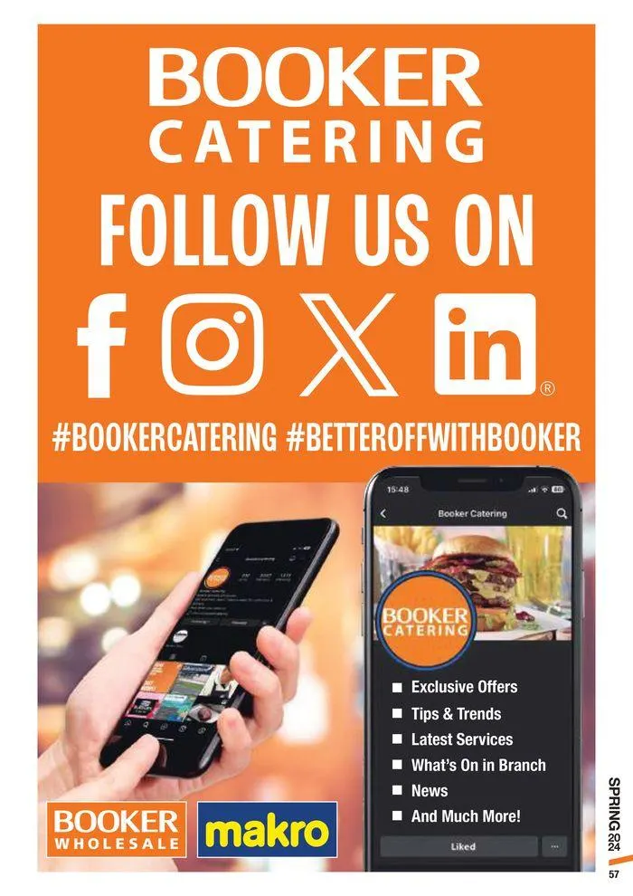Catering Guide Spring 2024 from 11 March to 28 May 2024 - Catalogue Page 57