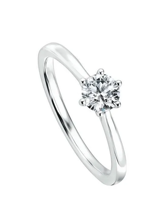 Charlotte 9ct White Gold 0.50ct Lab Grown Diamond Ring