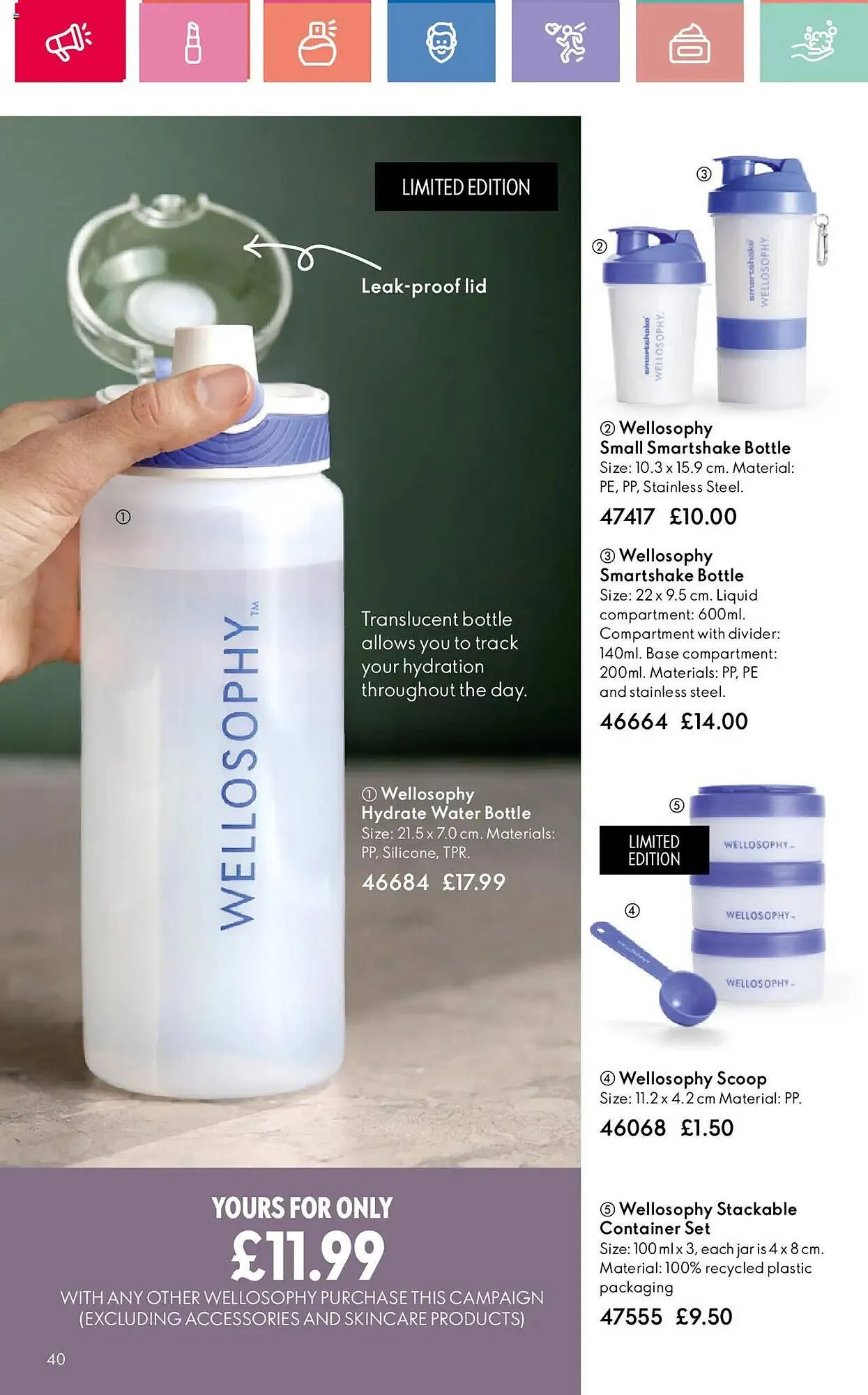 Oriflame leaflet from 3 January to 22 January 2025 - Catalogue Page 40