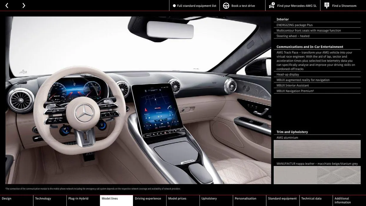 Mercedes-AMG SL from 24 August to 24 August 2025 - Catalogue Page 28