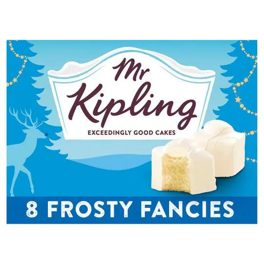Mr Kipling 8 Frosty Fancies
