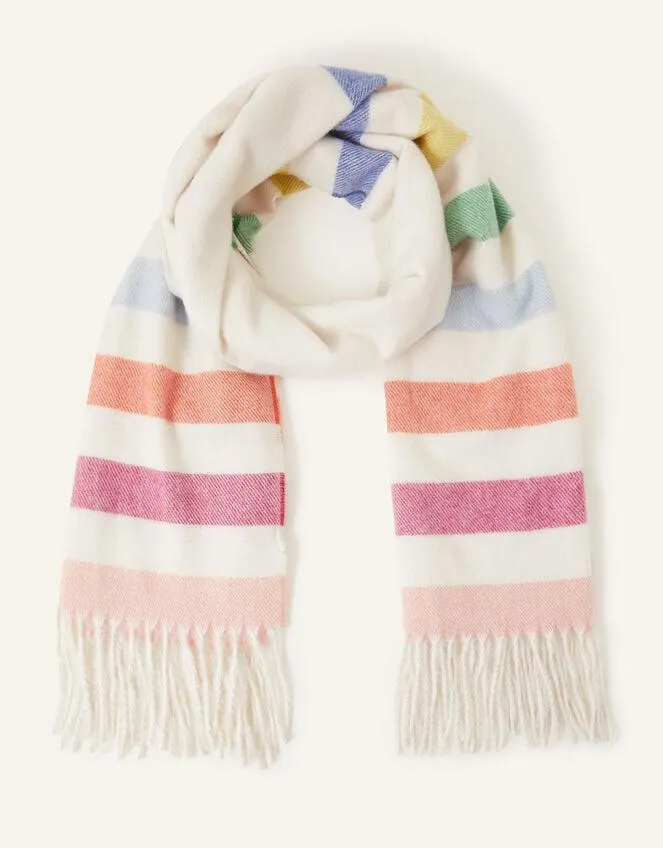 Lillian Rainbow Blanket Scarf