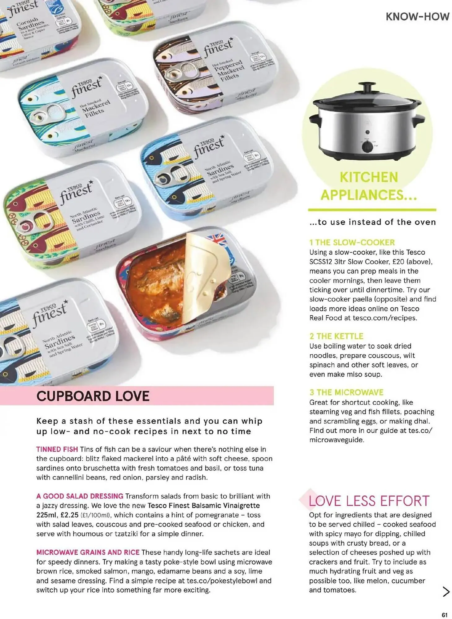 Tesco leaflet from 10 July to 1 September 2025 - Catalogue Page 61