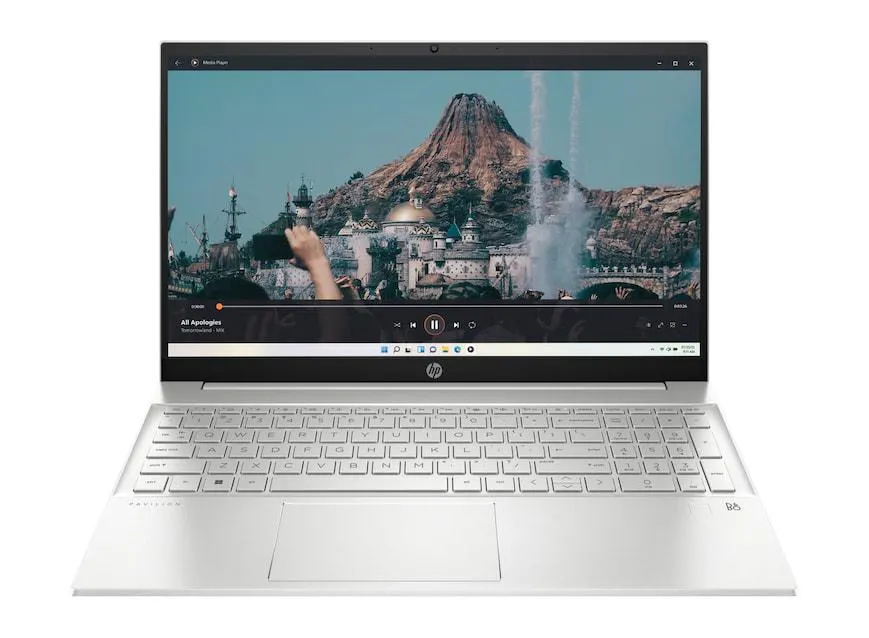 HP Pavilion 15-eg3009na Touchscreen Laptop – Core™ i3, Silver