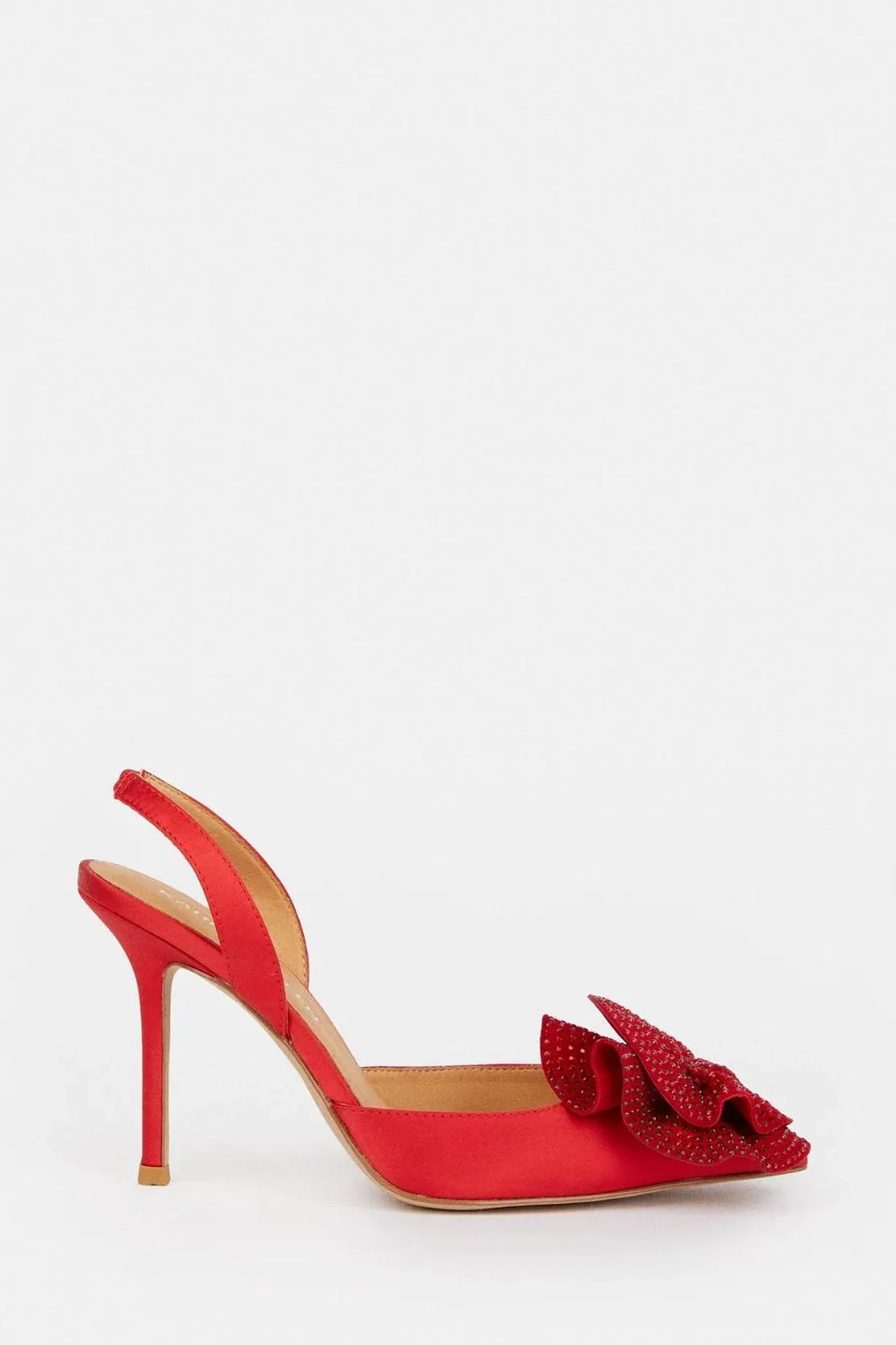 Diamante Floral Stiletto Heel