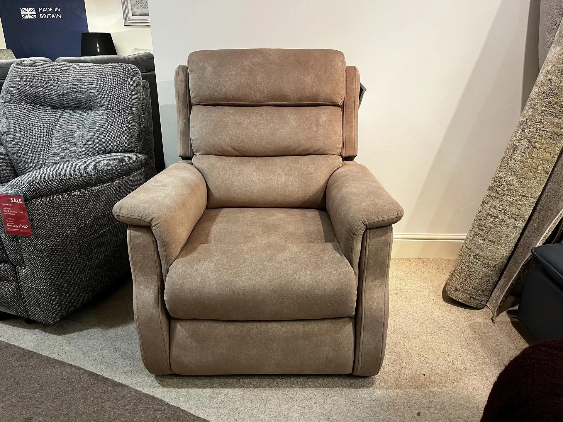 McCoy lift and rise recliner armchair