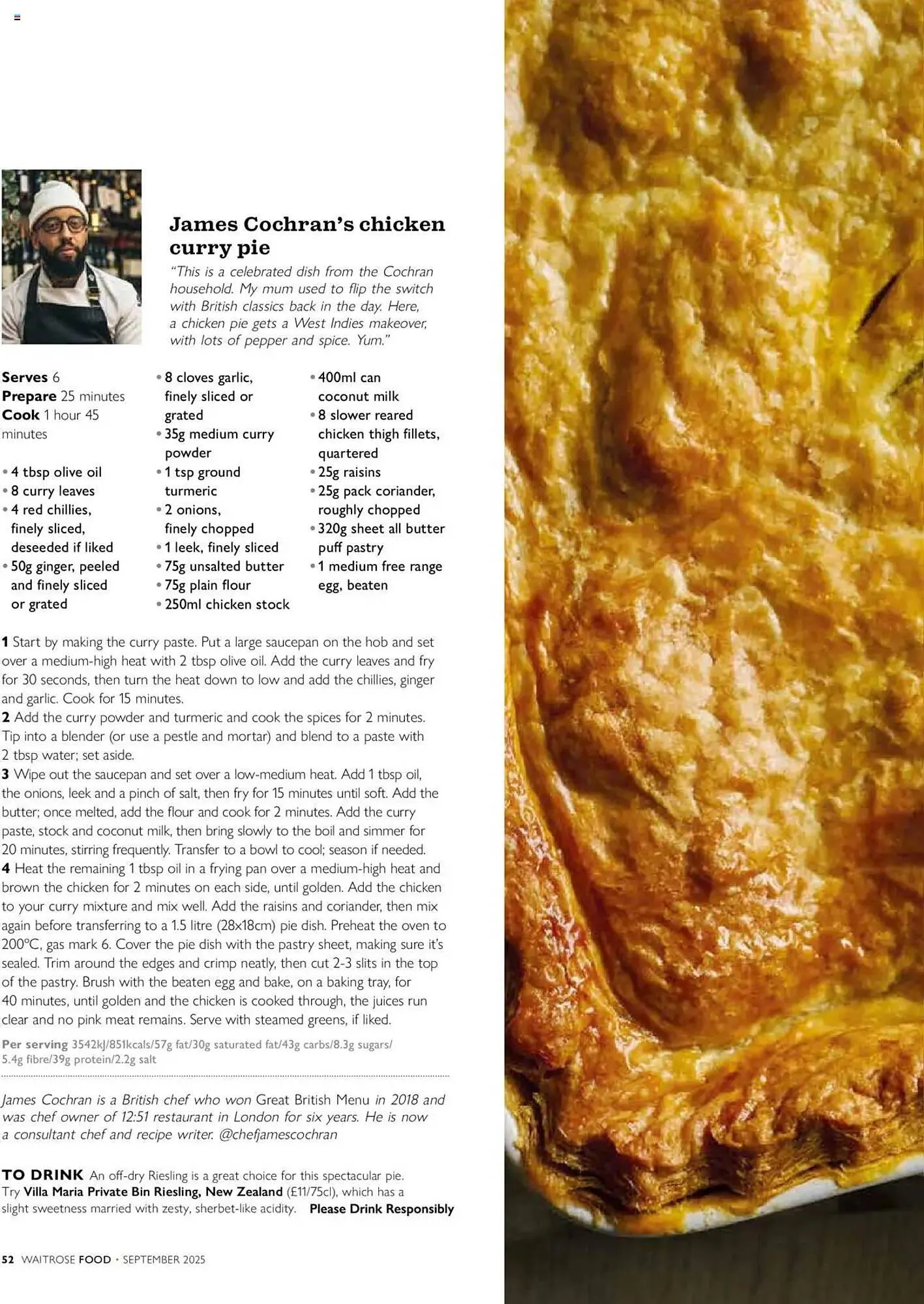 Waitrose leaflet from 1 September to 1 October 2025 - Catalogue Page 52