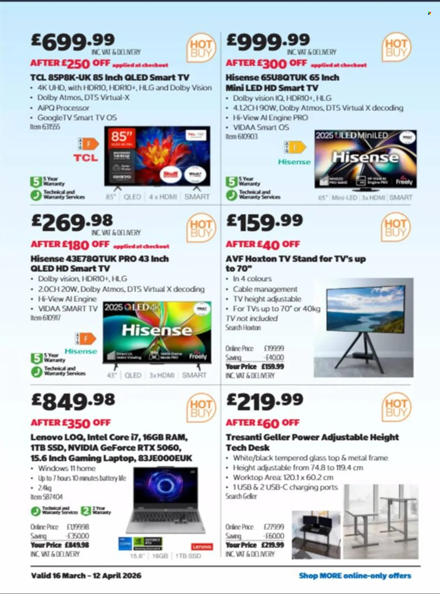 Costco leaflet from 16 March to 12 April 2026 - Catalogue Page 25