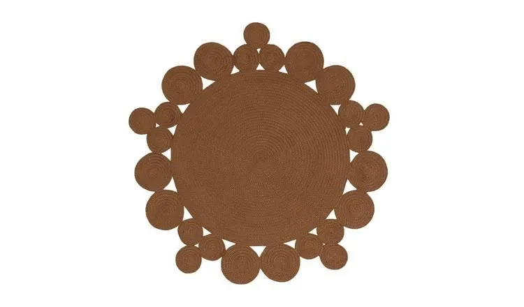 Habitat Circular Natural Outdoor Rug