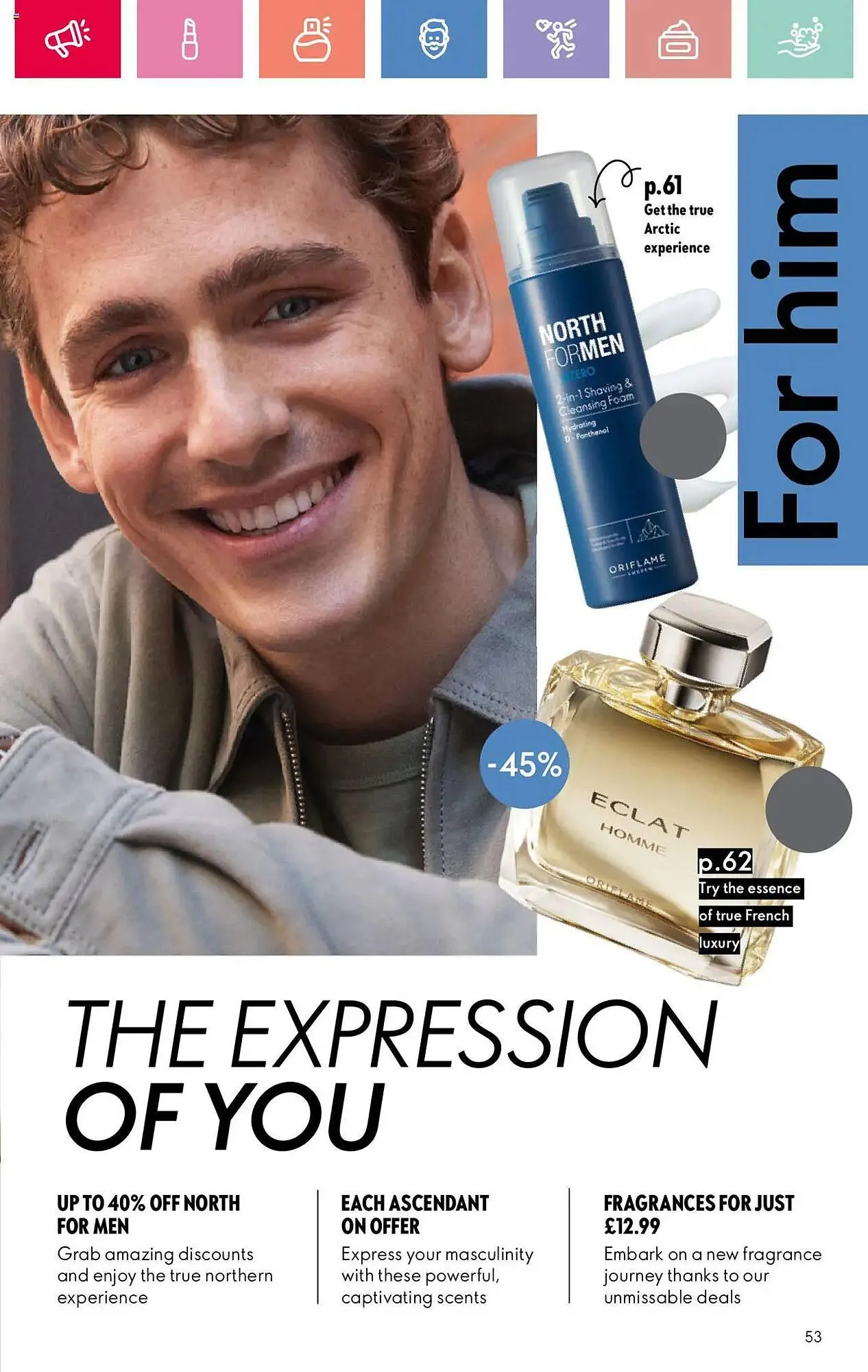 Oriflame leaflet from 13 February to 5 March 2025 - Catalogue Page 53