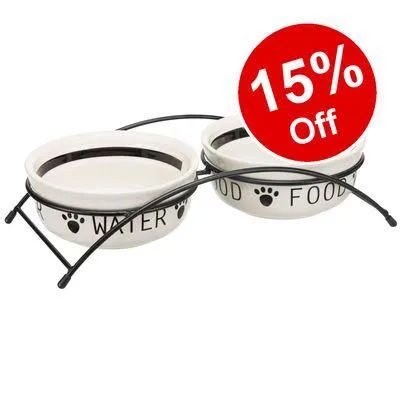 Trixie Eat on Feet Dog Bowl Set with Stand - 15% Off!*