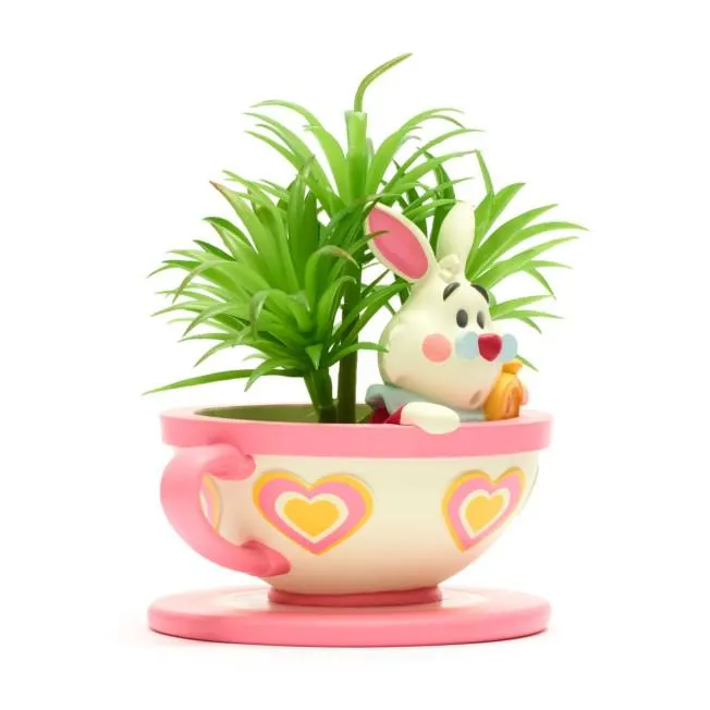 Walt Disney World White Rabbit Artificial Potted Plant
