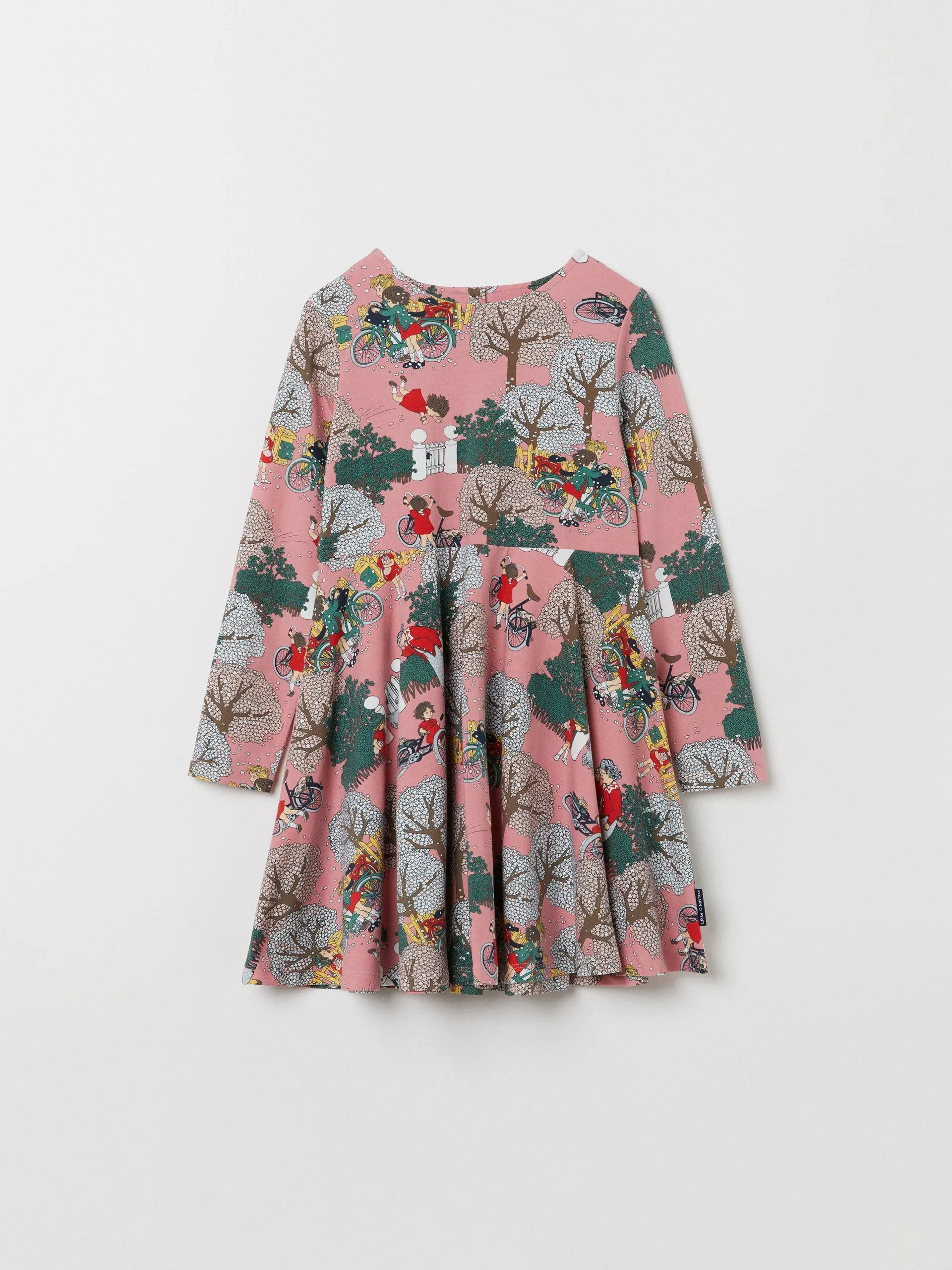 Nordic Springtime Kids Dress