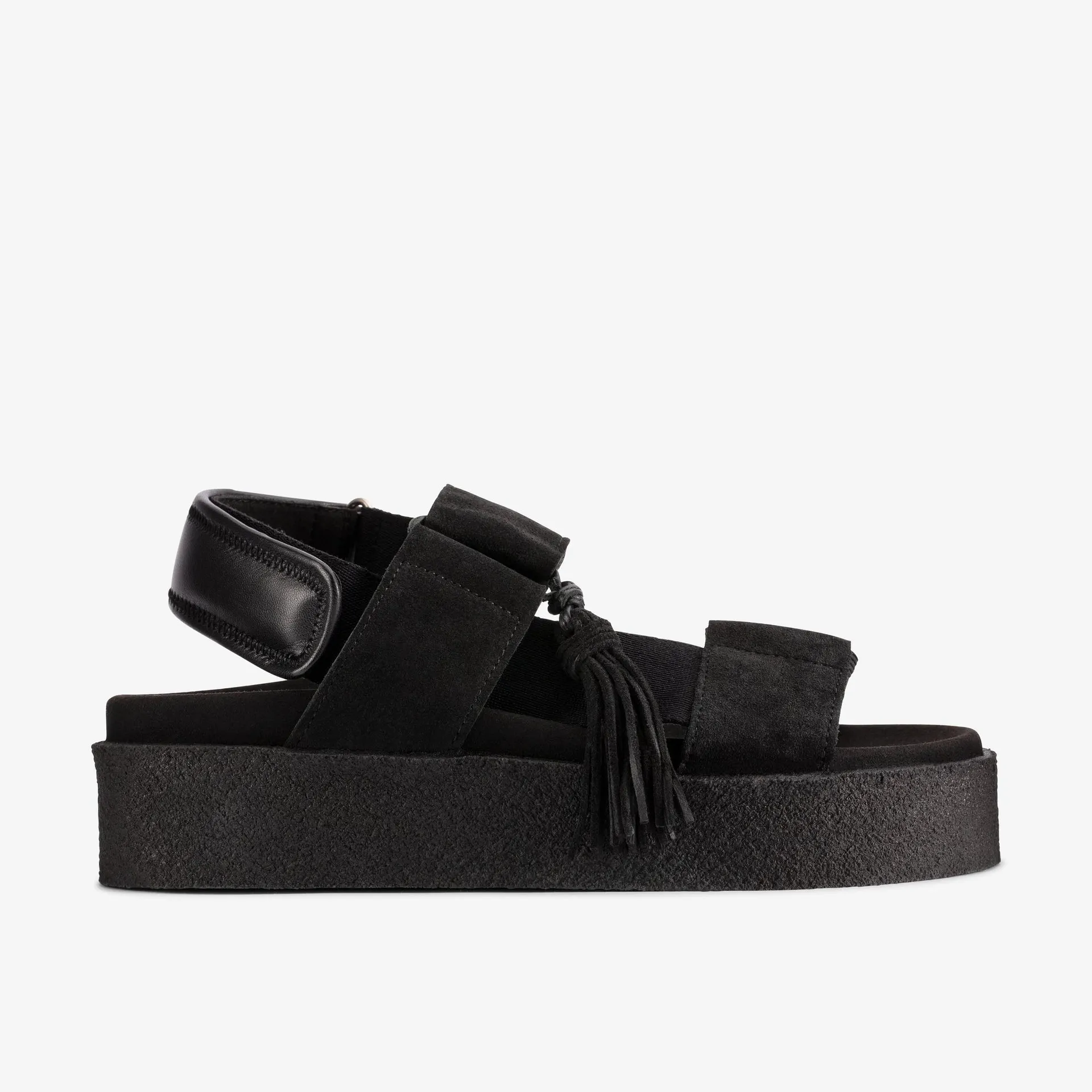 Crepe Sandal Black