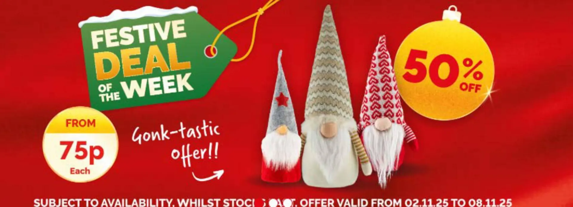 Poundstretcher leaflet - 1