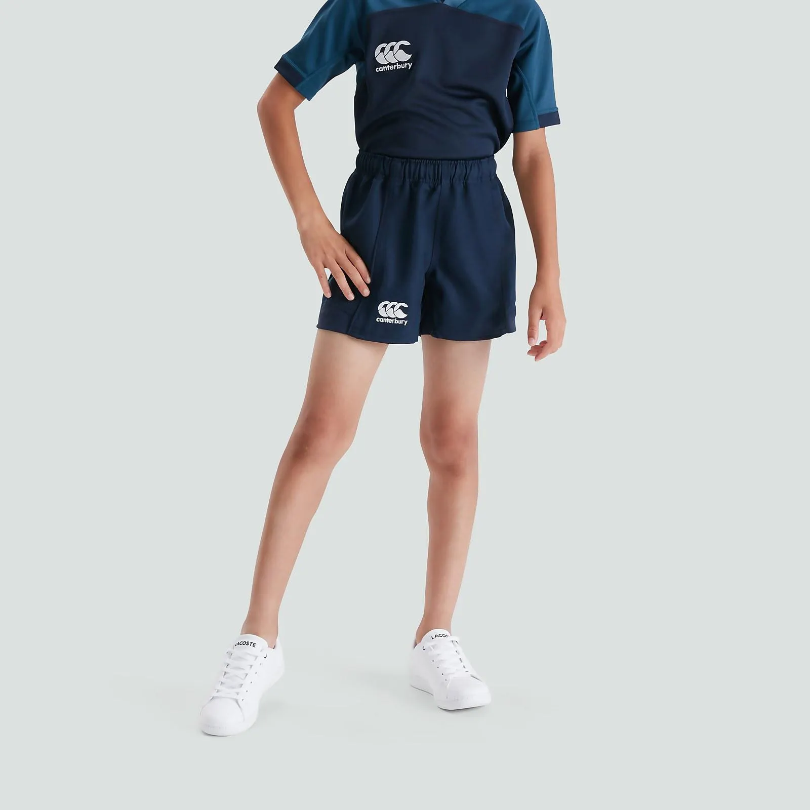 JUNIOR UNISEX ADVANTAGE SHORTS NAVY