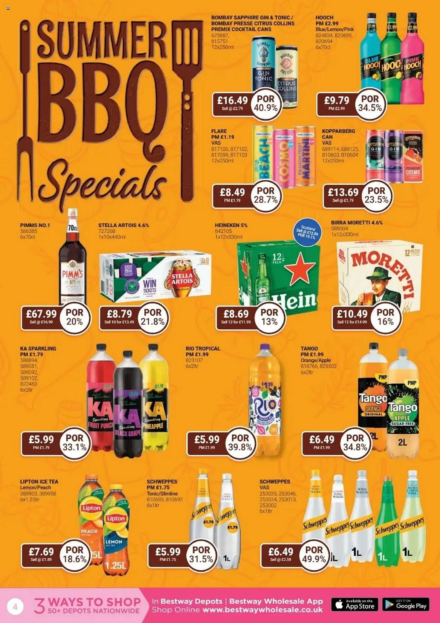 Bestway leaflet from 20 July to 14 August 2025 - Catalogue Page 4