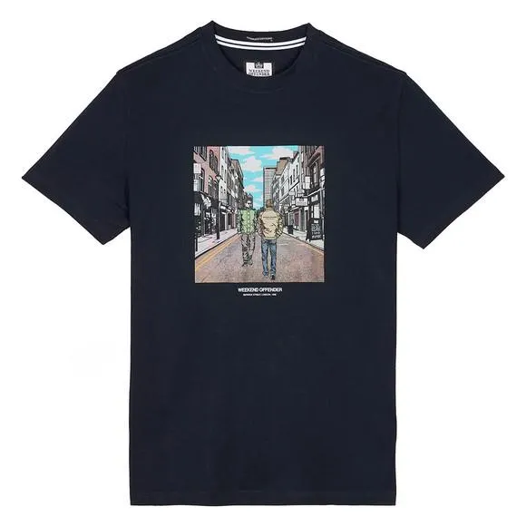 Mens Blue Berwick T Shirt