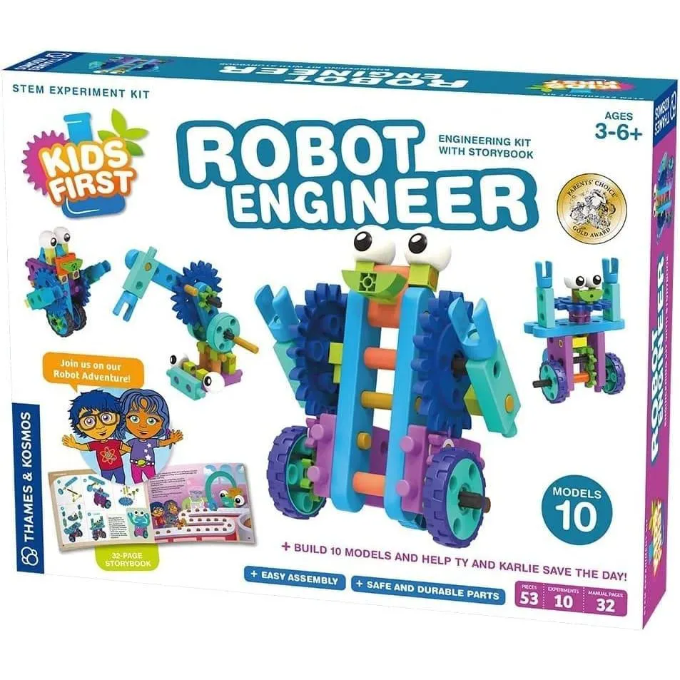 Robot Engineer 53 Pc 10 Buildable Models
