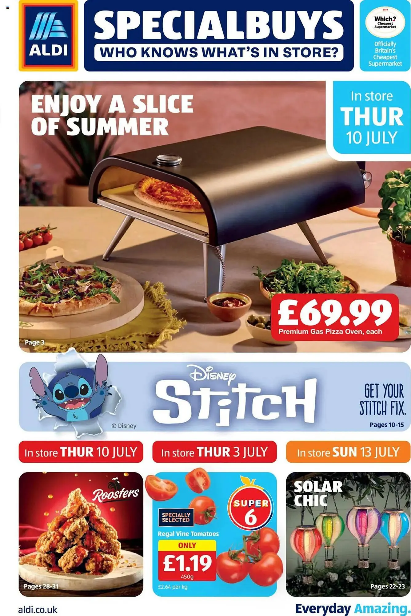 Aldi leaflet from 10 July to 14 July 2025 - Catalogue Page 1