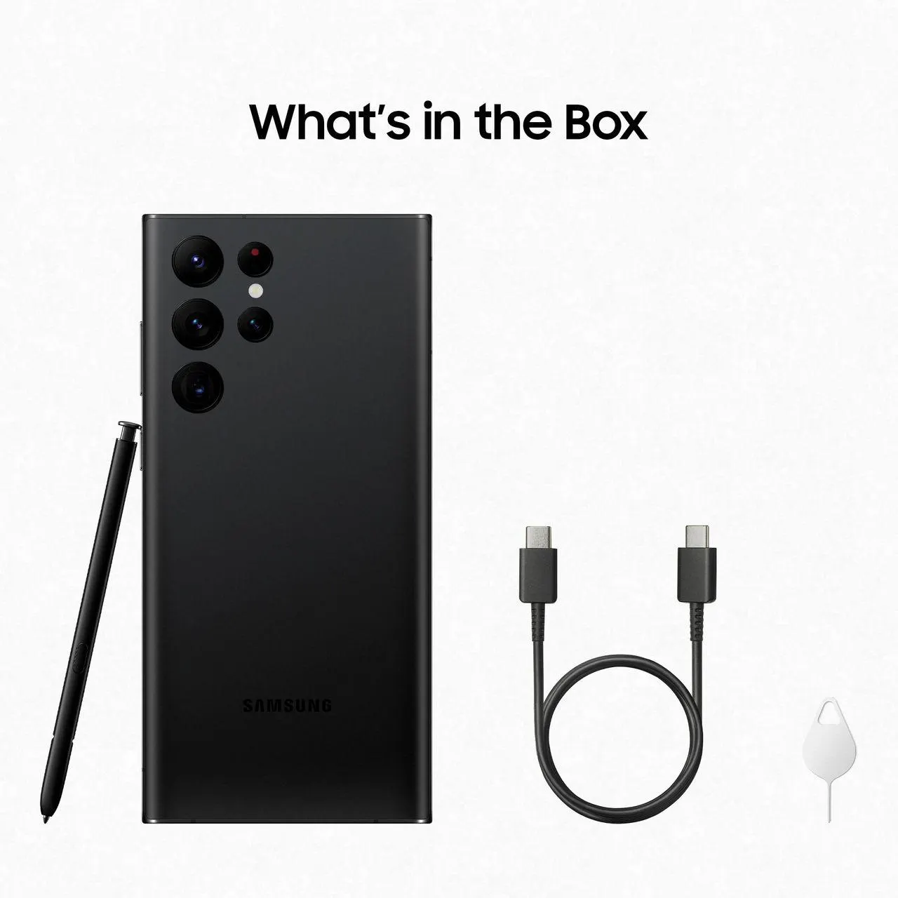 Samsung Galaxy S22 Ultra 128GB Smartphone in Phantom Black
