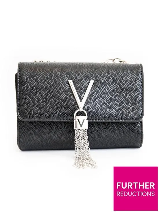 Divina Small Crossbody Bag - Black