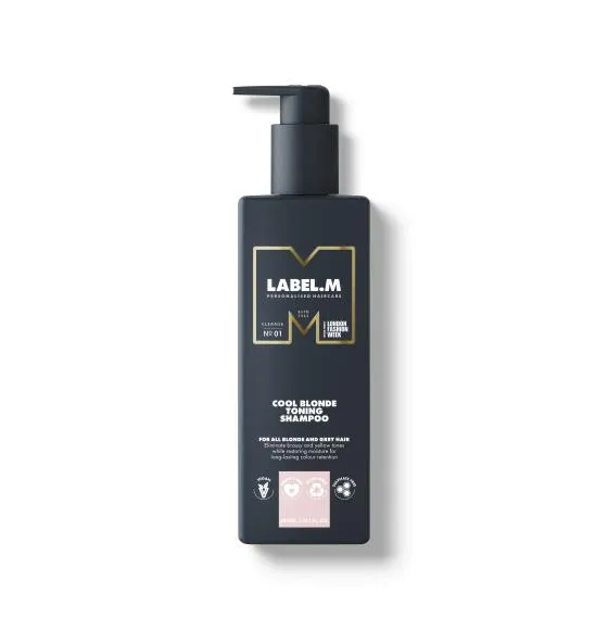 LABEL.M Cool Blonde Toning Shampoo