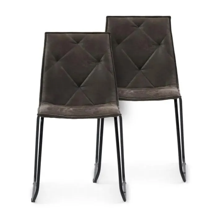 Dining Chair Venice Park, Espresso, Pellini, Set of 2