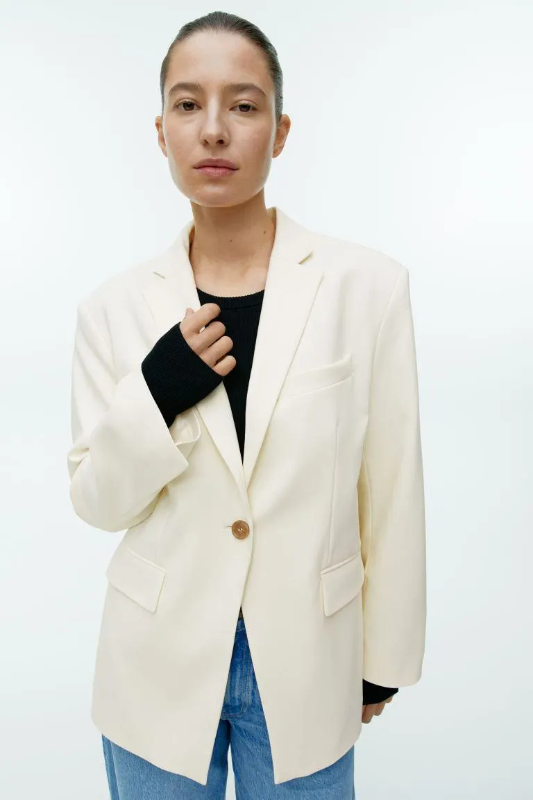 Crossover Detail Blazer