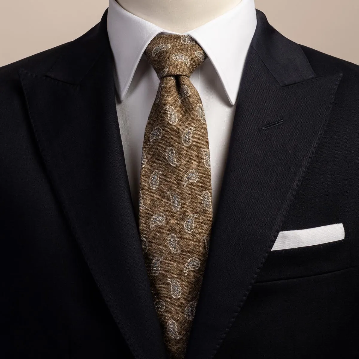 Brown tie