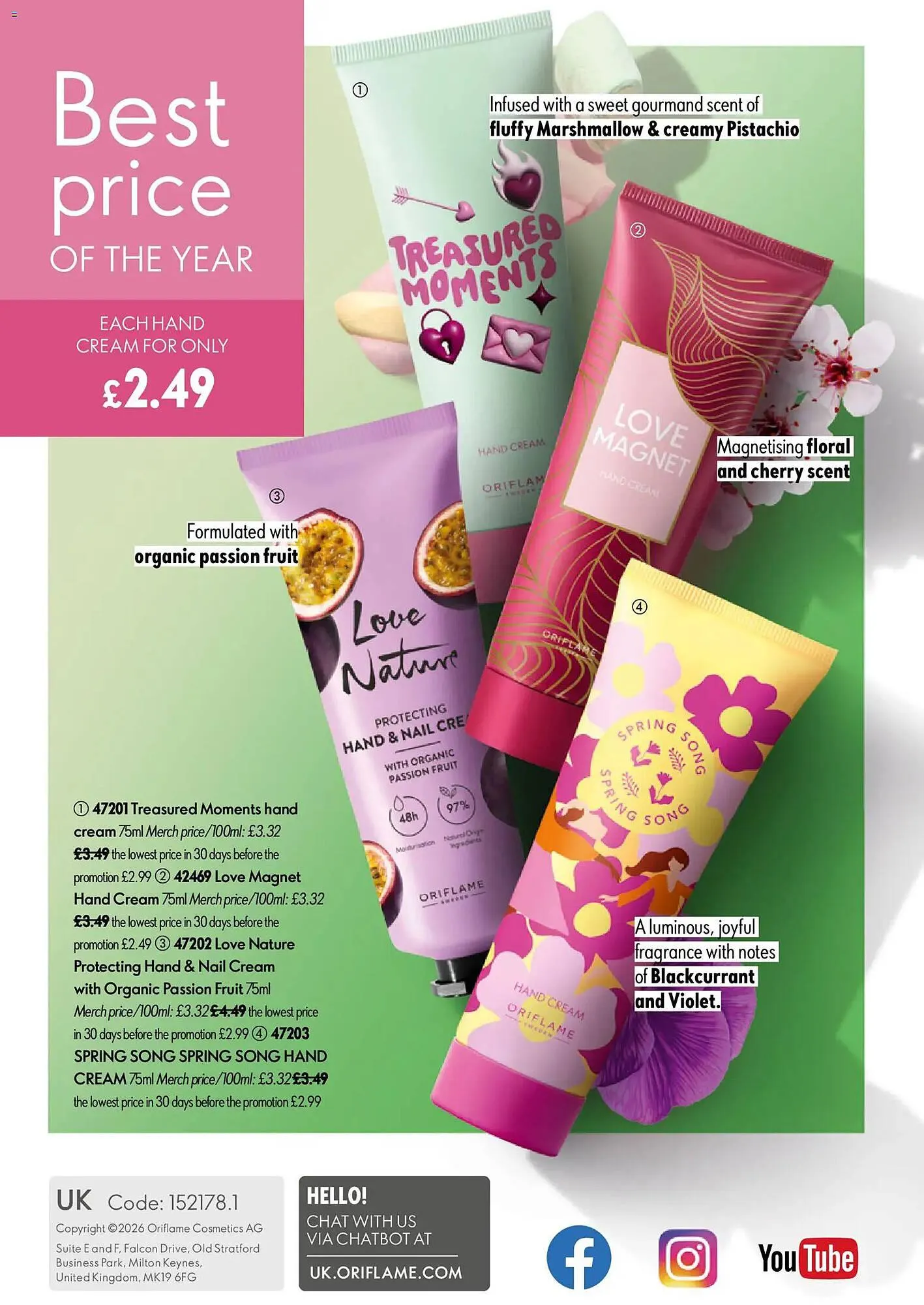 Oriflame catalogue from 17 June to 8 July 2026 - Catalogue Page 148