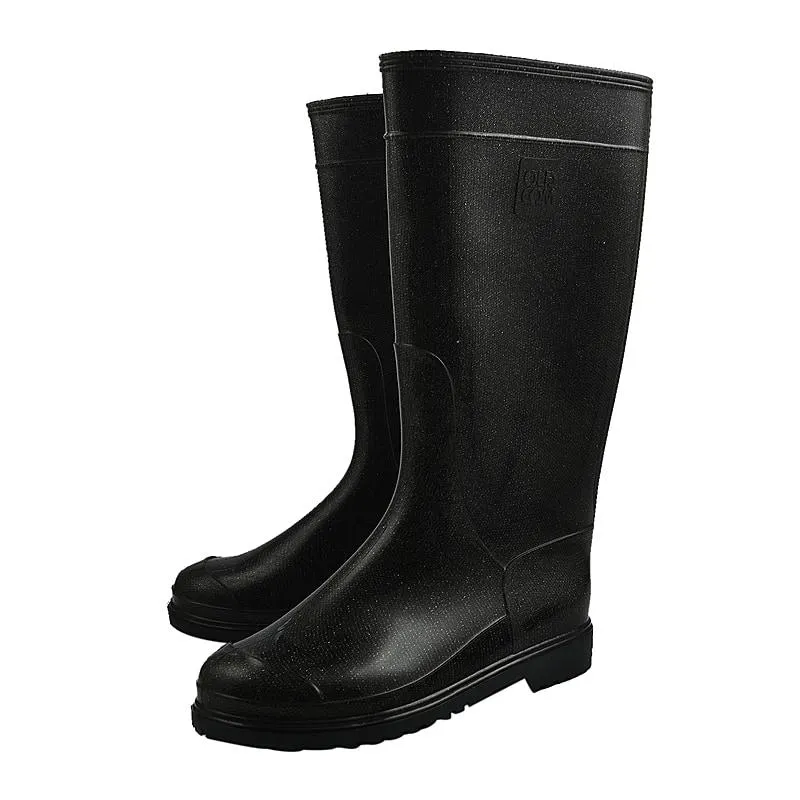 OLDCOM Accent Wellington Boots - Black