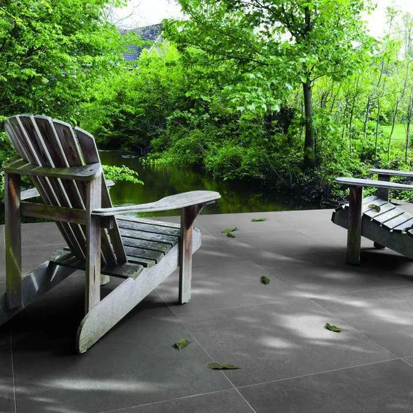 Mist Graphite Concrete Effect Porcelain Paving Slabs