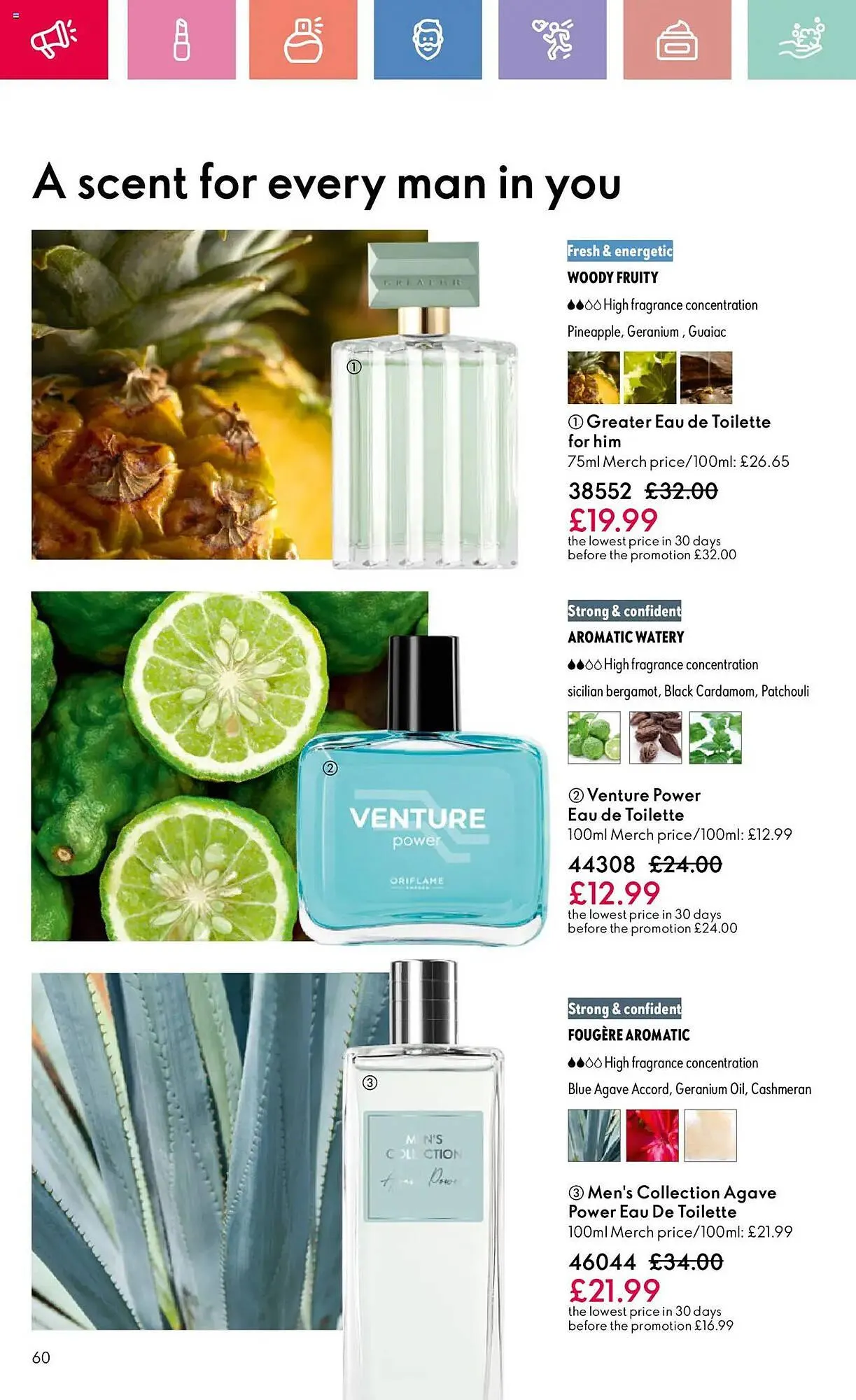 Oriflame leaflet from 31 July to 20 August 2025 - Catalogue Page 60