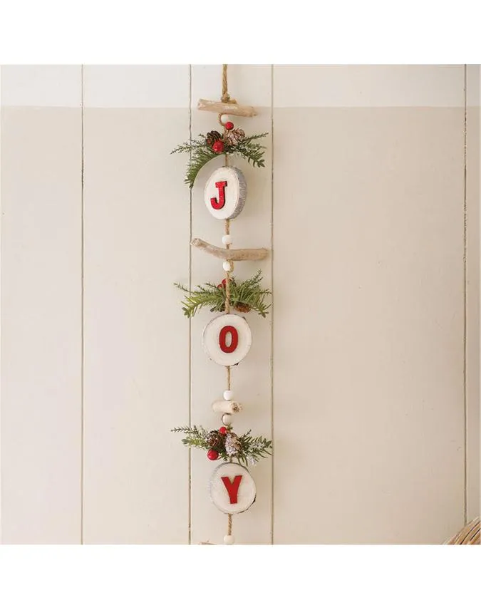 Joy Christmas Letters Garland