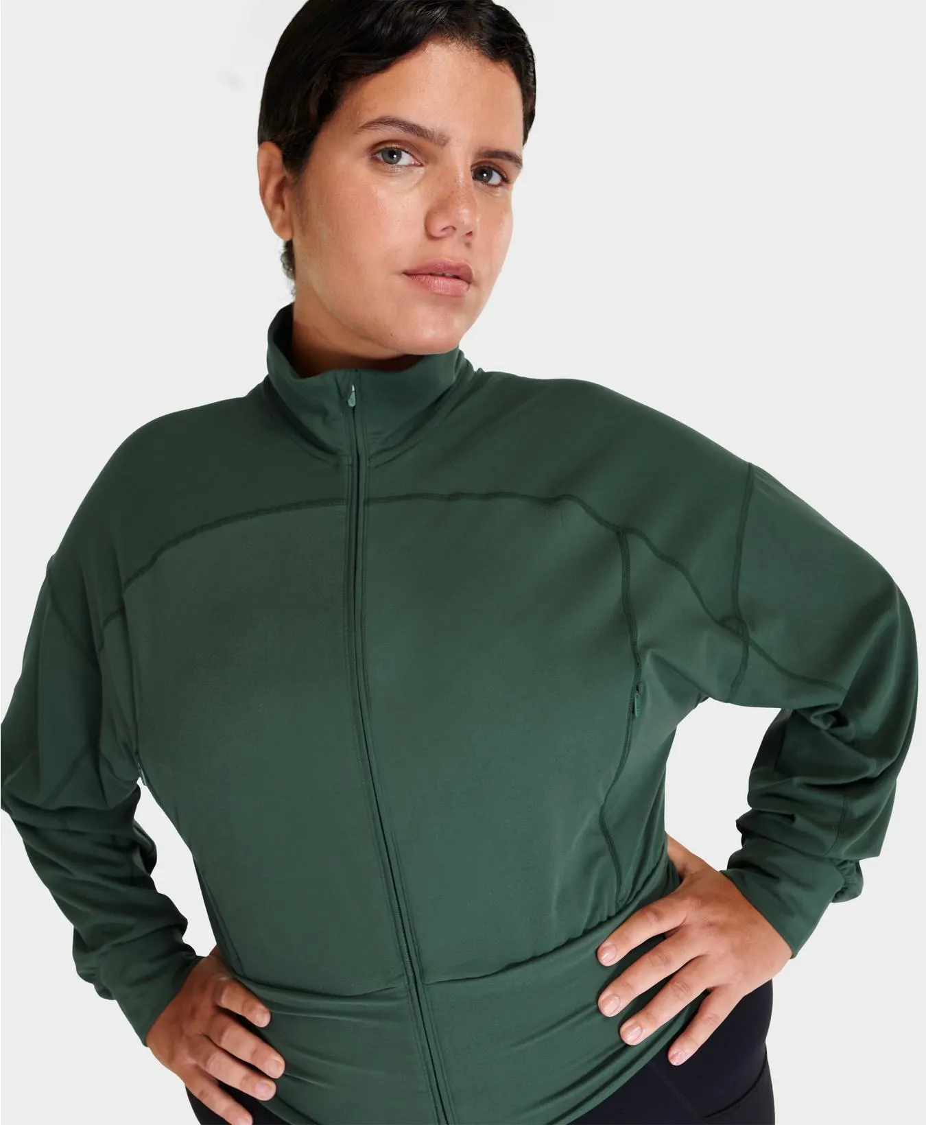 Super Soft Zip Up Bomber