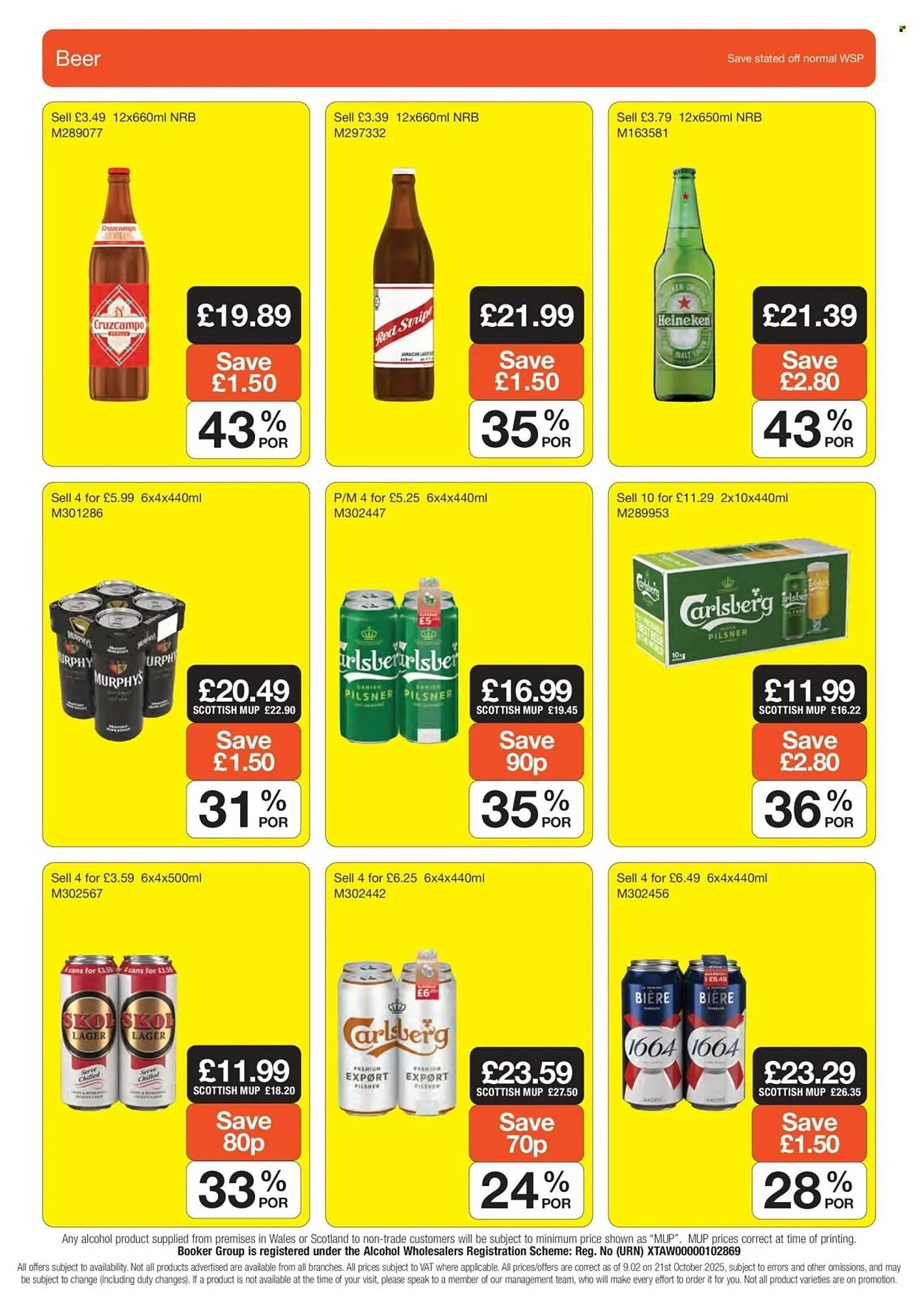 Booker Wholesale brochure from 5 November to 2 December 2025 - Catalogue Page 16
